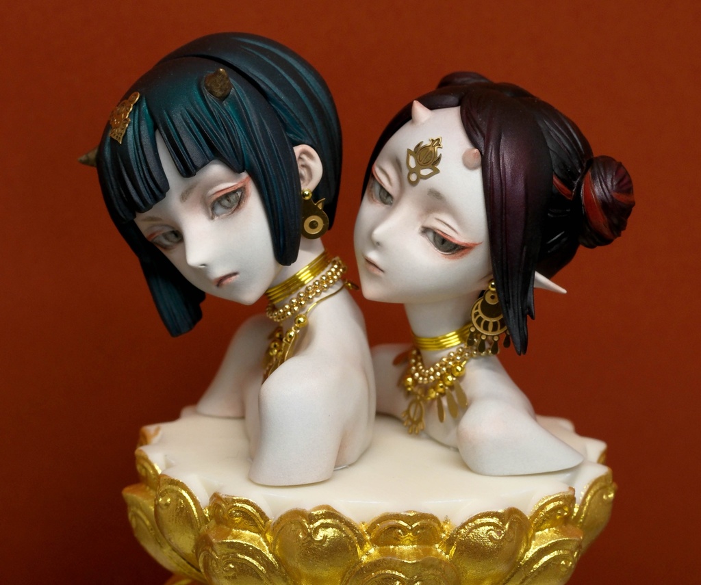 ダーキニー／ハリティー【ヤクシニー 胸像シリーズ】