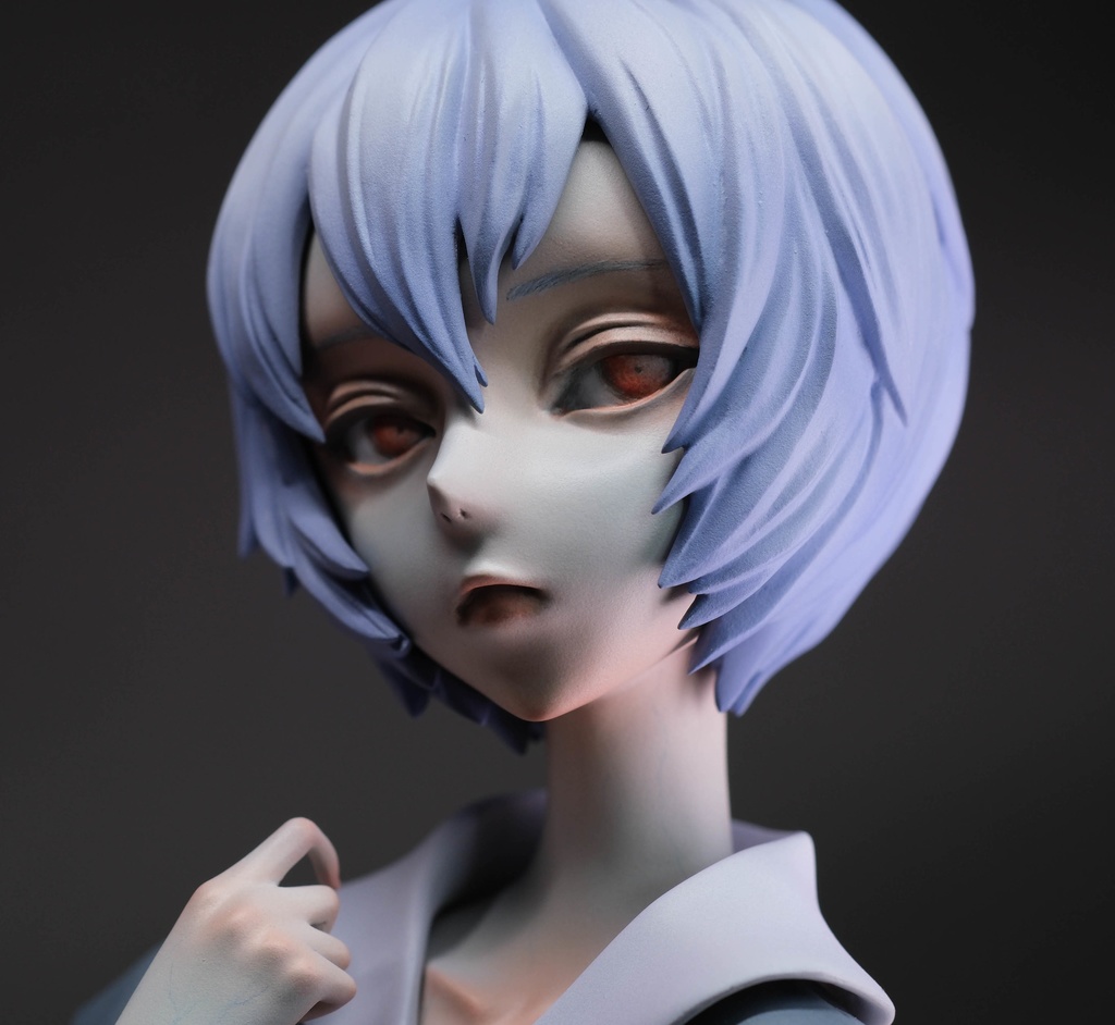 綾波レイ半身像