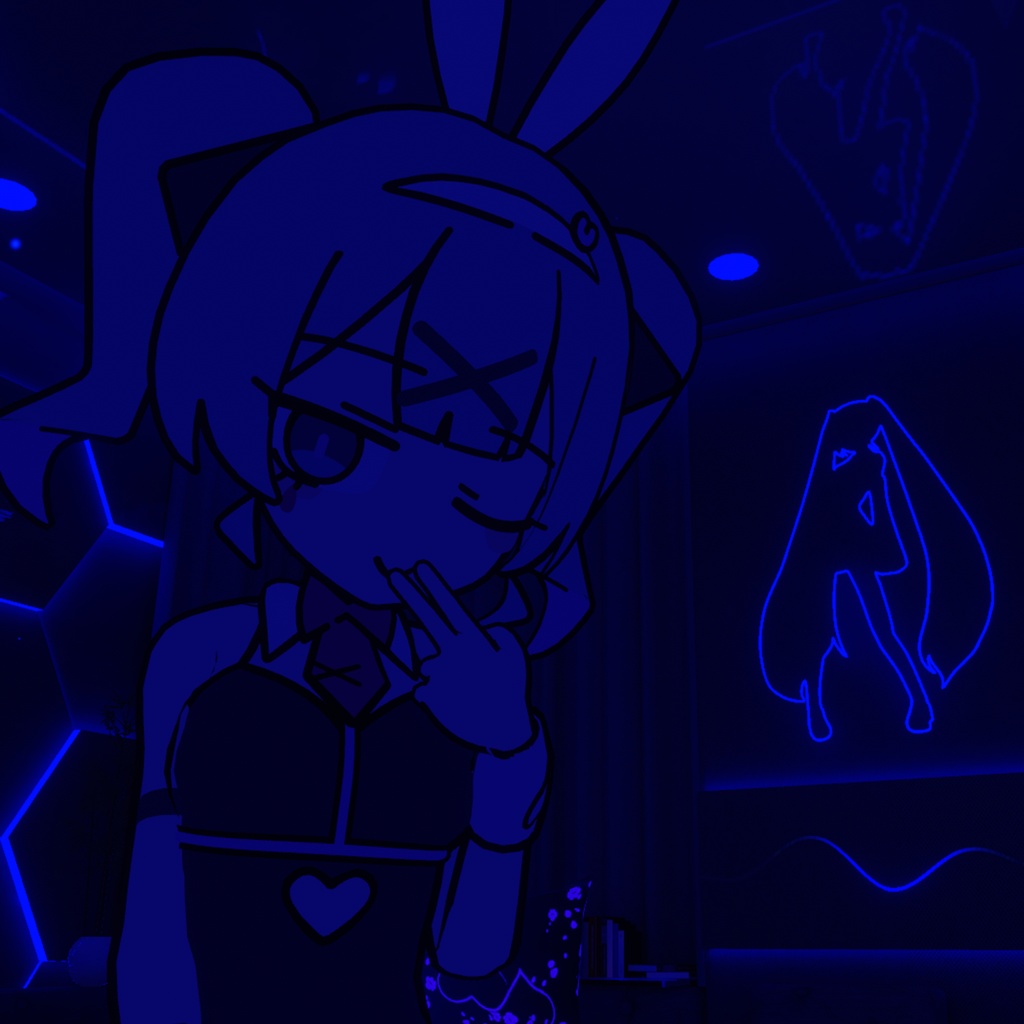 Free / 無料 / Rabbit Hole Miku 3Dモデル