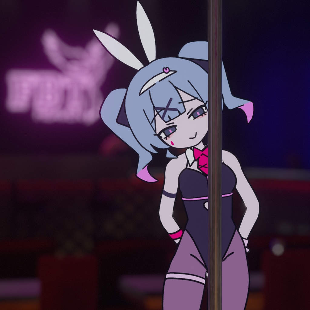 Free / 無料 / Rabbit Hole Miku 3Dモデル