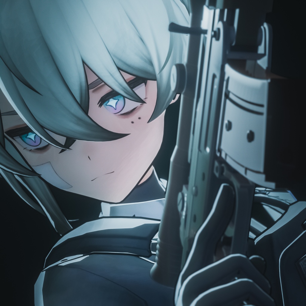 オリジナル3Dモデル「輝」Original 3D Model 「Tell」