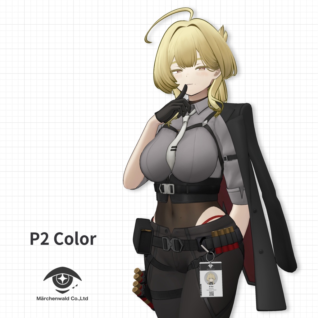 オリジナル3Dモデル「玲」Original 3D Model 「Rei」