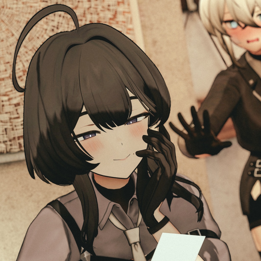 オリジナル3Dモデル「玲」Original 3D Model 「Rei」