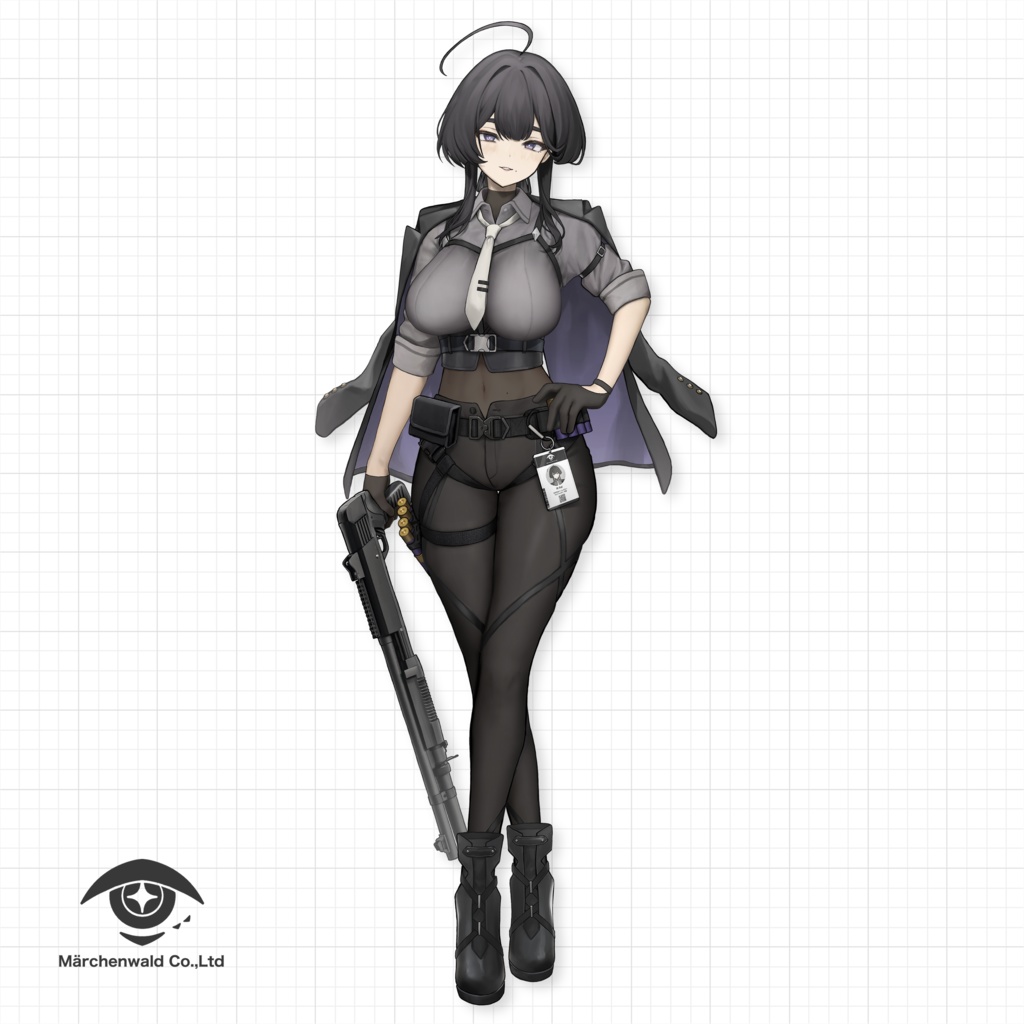 オリジナル3Dモデル「玲」Original 3D Model 「Rei」