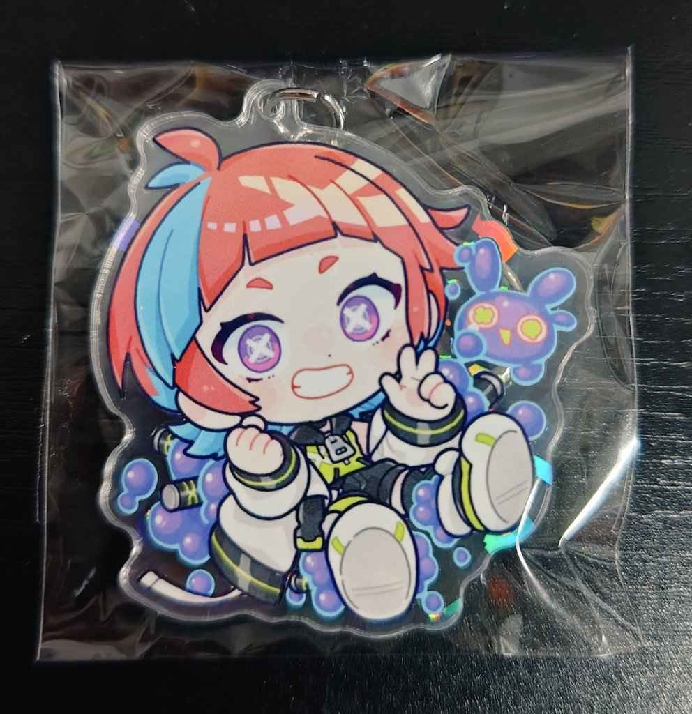 デフォルメアクリルキーホルダー