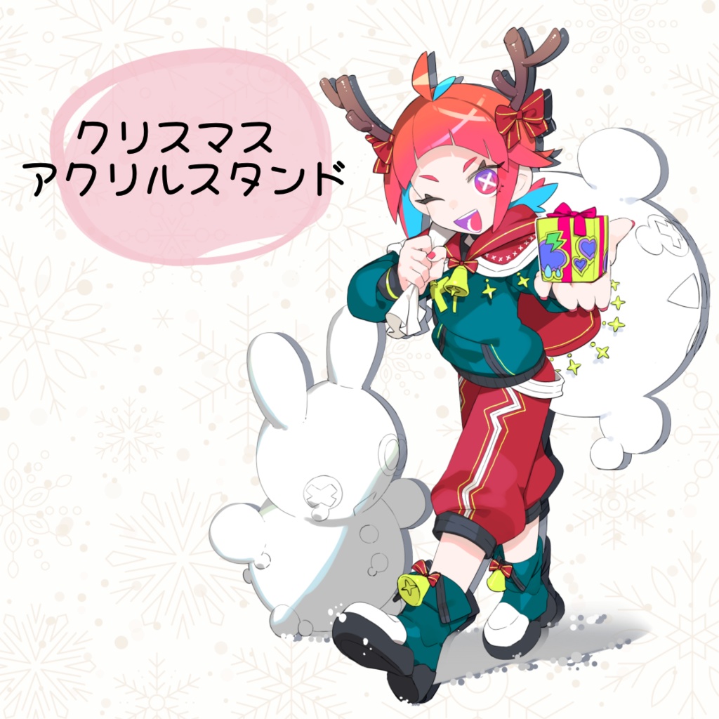 クリスマスアクリルスタンド