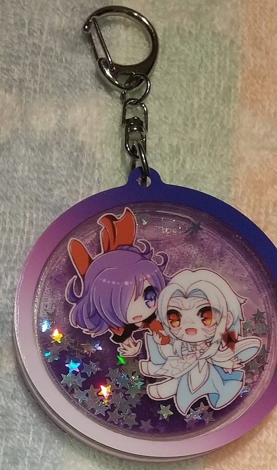 ラルシェズ♀_グリッターオイルアクキー