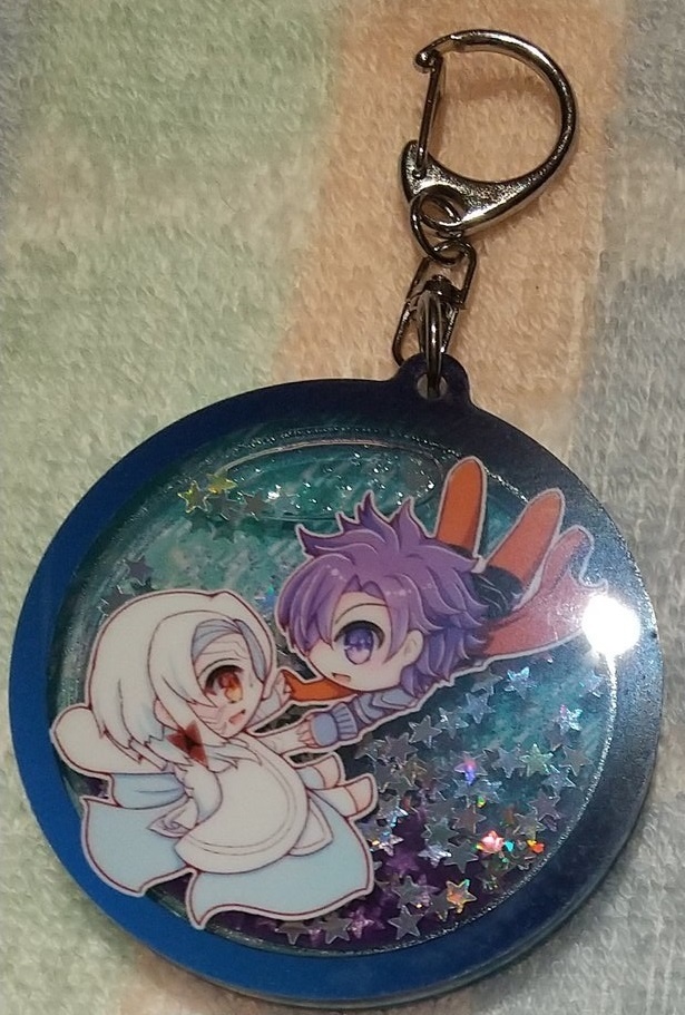 ラルシェズ♂_グリッターオイルアクキー