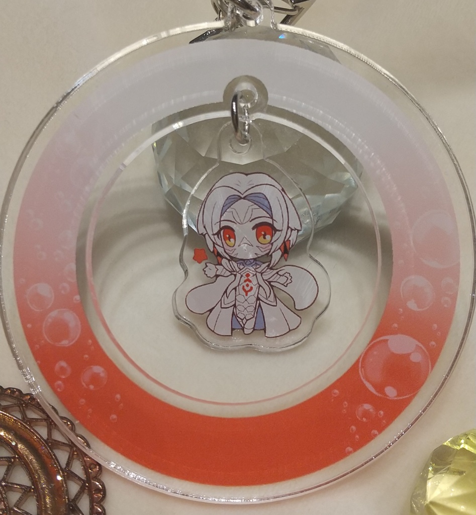 運命共同体ぶらぶらアクキー