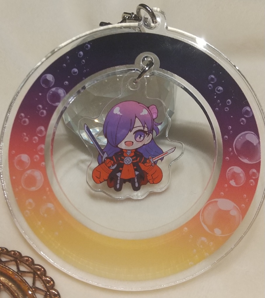 運命共同体ぶらぶらアクキー