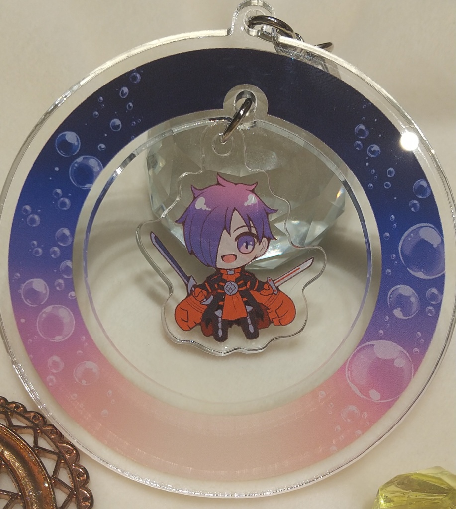 運命共同体ぶらぶらアクキー