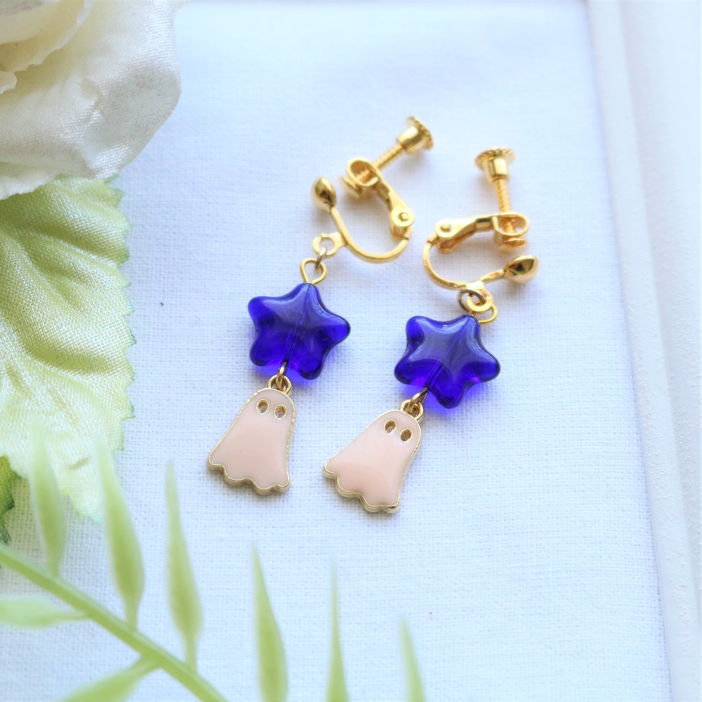 おばけちゃん ピアス・イヤリング