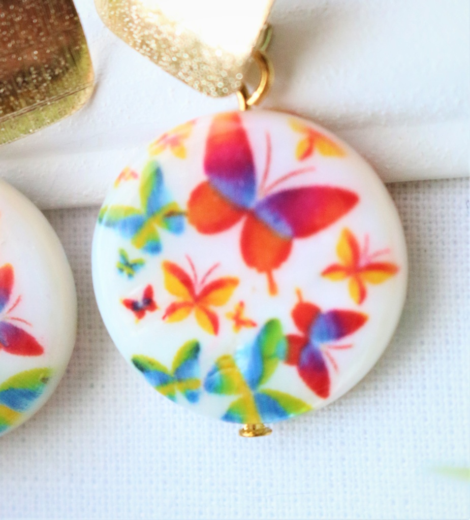 ちょうちょのシェルピアス 45