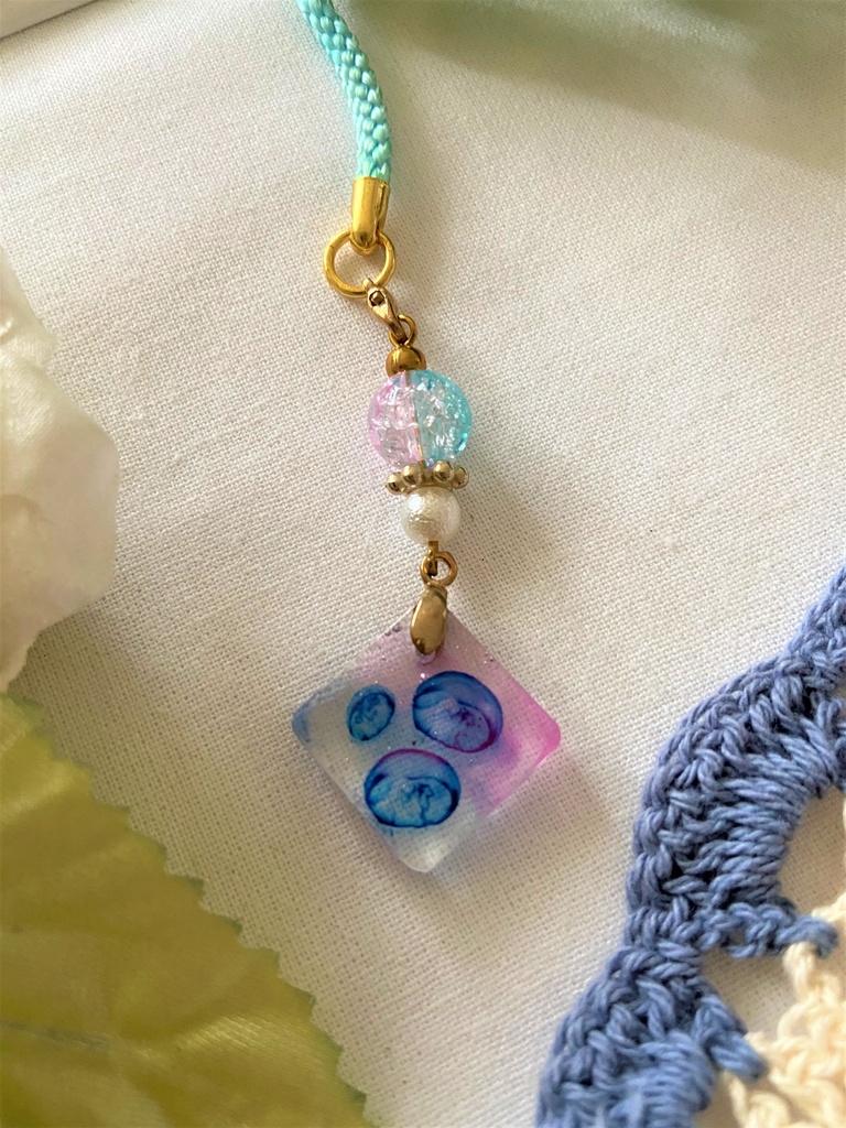 くらげちゃんストラップ 0722