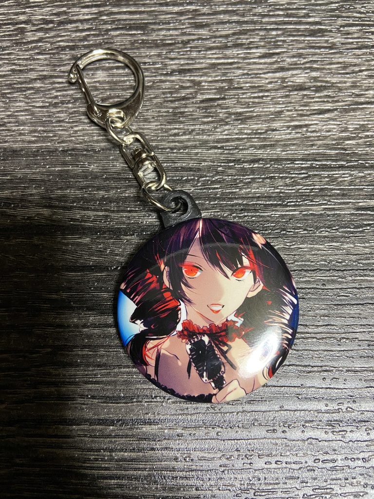 小悪魔缶キーホルダー