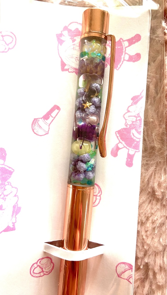 ハーバリウム・きらきらボールペン