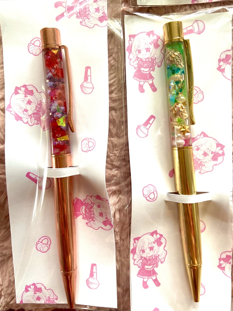 ハーバリウム・きらきらボールペン