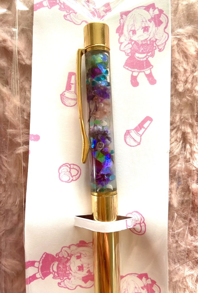 ハーバリウム・きらきらボールペン