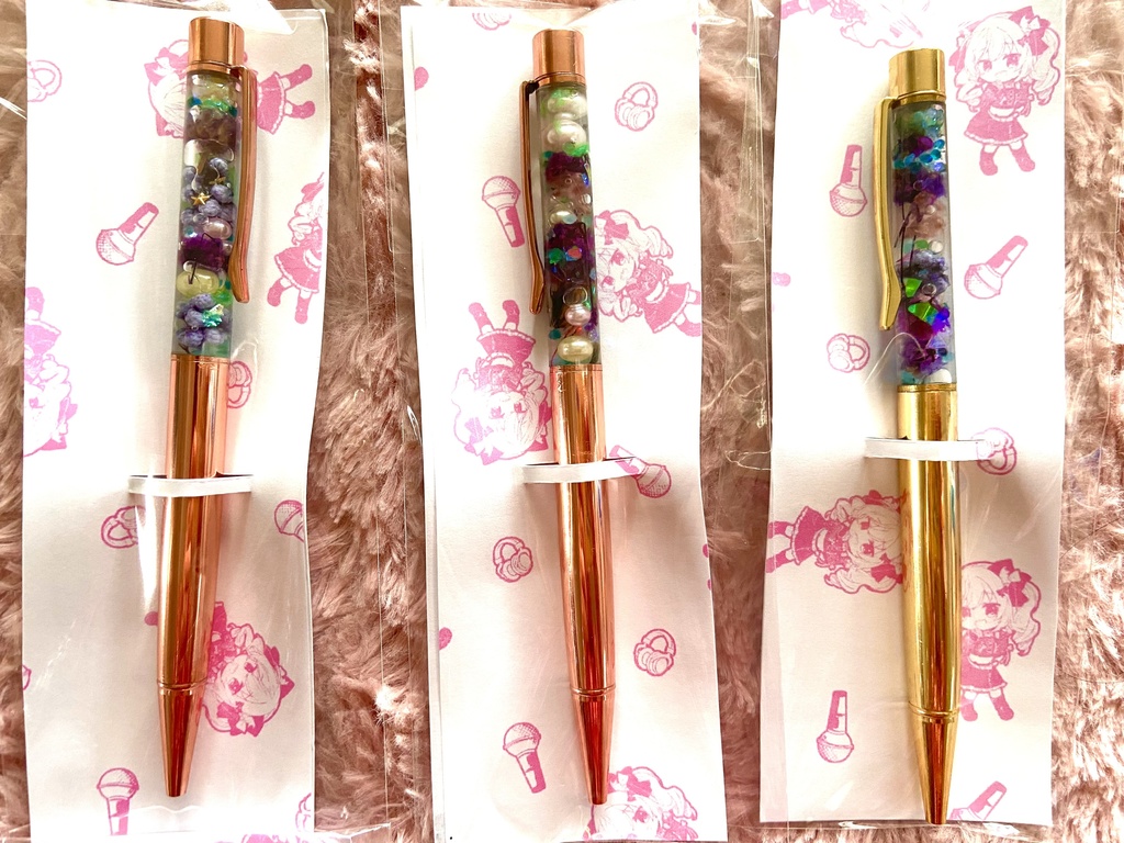 ハーバリウム・きらきらボールペン