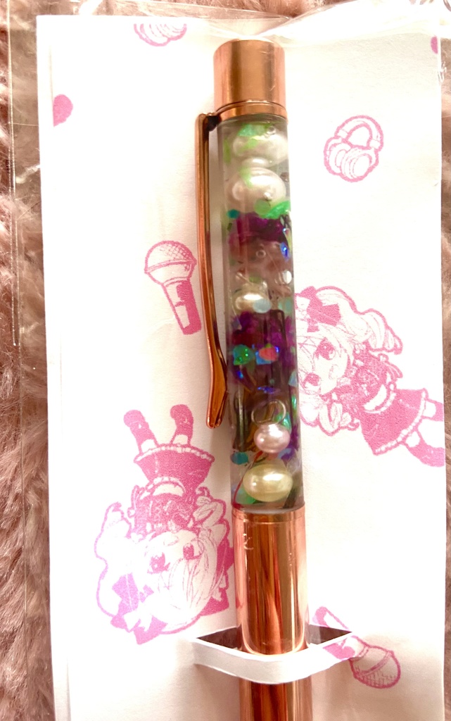 ハーバリウム・きらきらボールペン