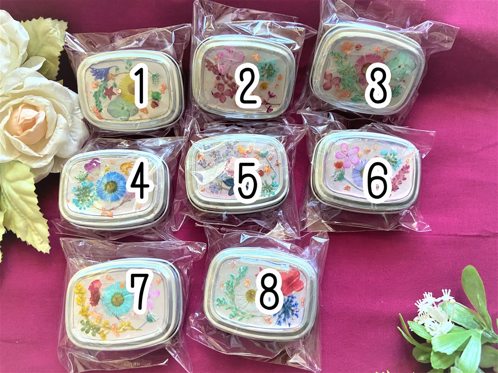 お花がいっぱい小物入れ ケース