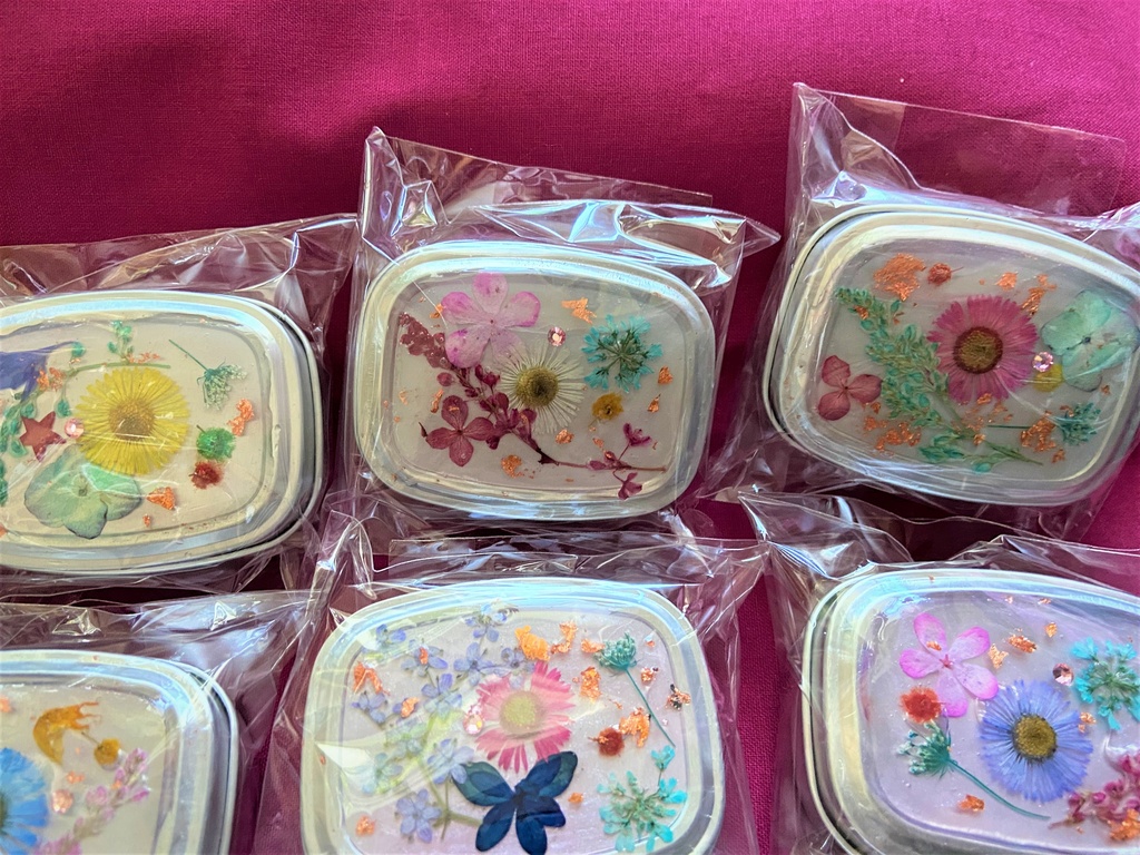 お花がいっぱい小物入れ ケース