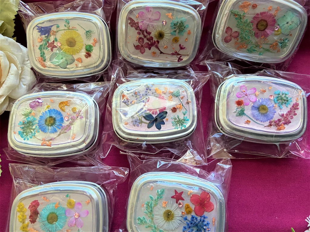 お花がいっぱい小物入れ ケース