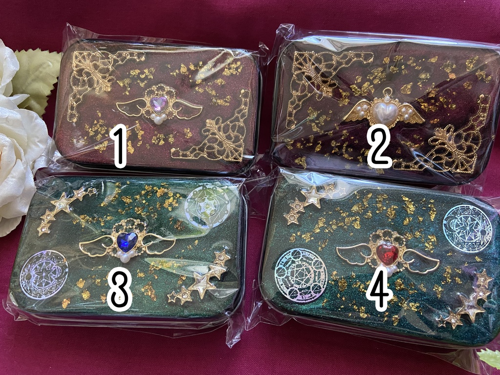 魔法少女風小物入れ 缶ケース