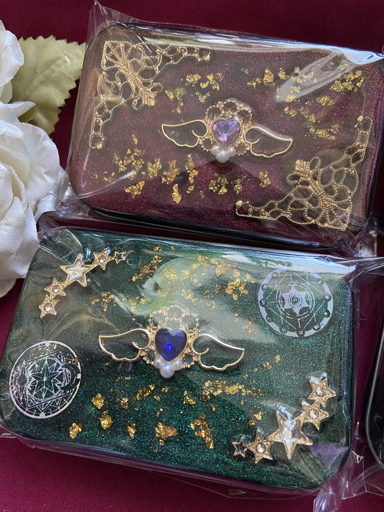 魔法少女風小物入れ 缶ケース