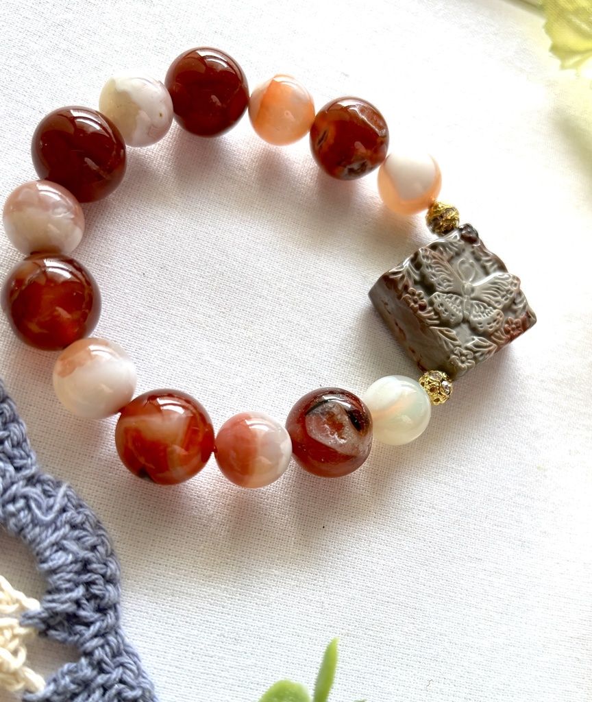 大地の力で整え、前へ進む 安定と再生のジオードブレスレット N15