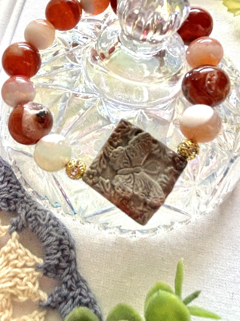 大地の力で整え、前へ進む 安定と再生のジオードブレスレット N15