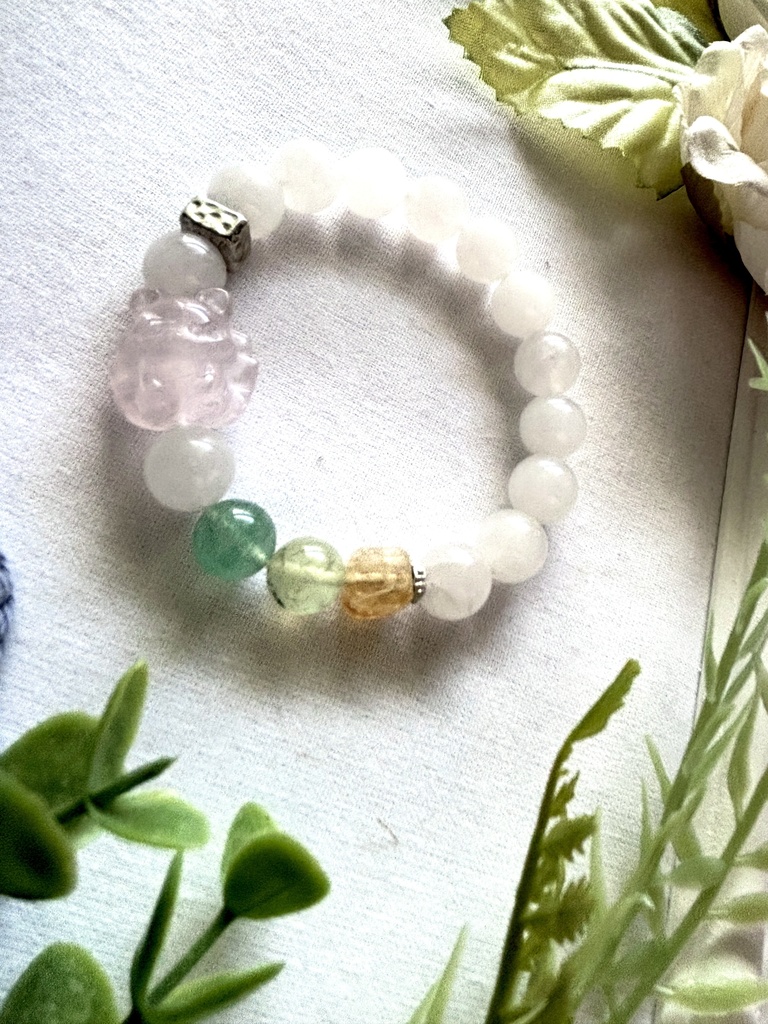 九尾が導く 愛と再生のヒーリングブレスレット　 N9