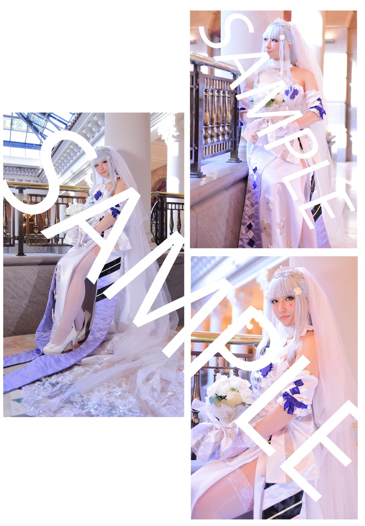 透明の青写真集セット