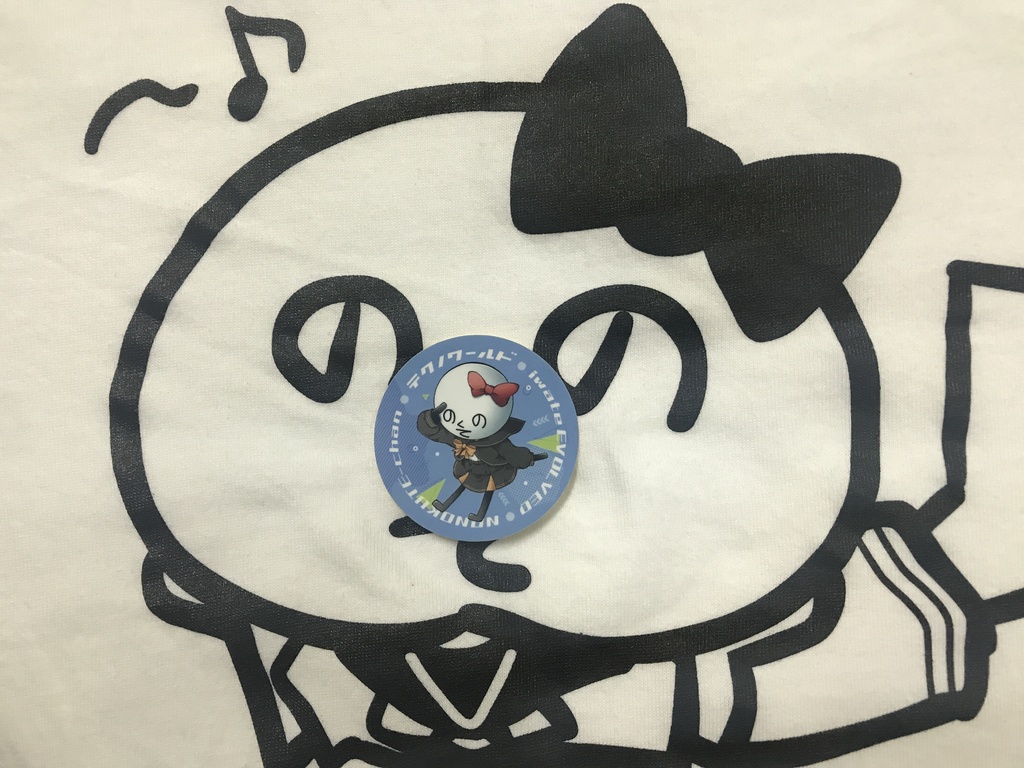 ののくてちゃんステッカー