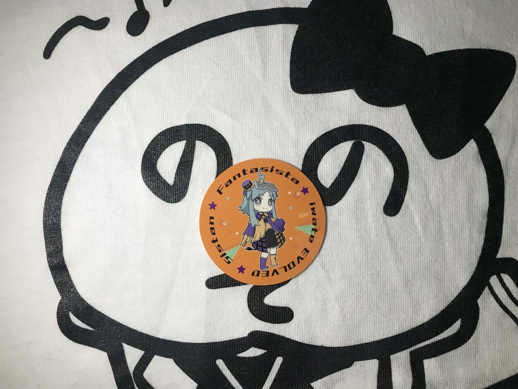 ジスたんステッカー(ハロウィン)