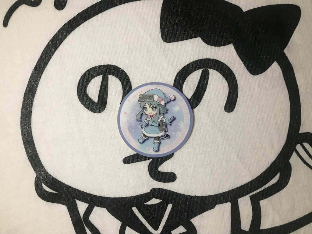 ジスたんステッカー(冬)