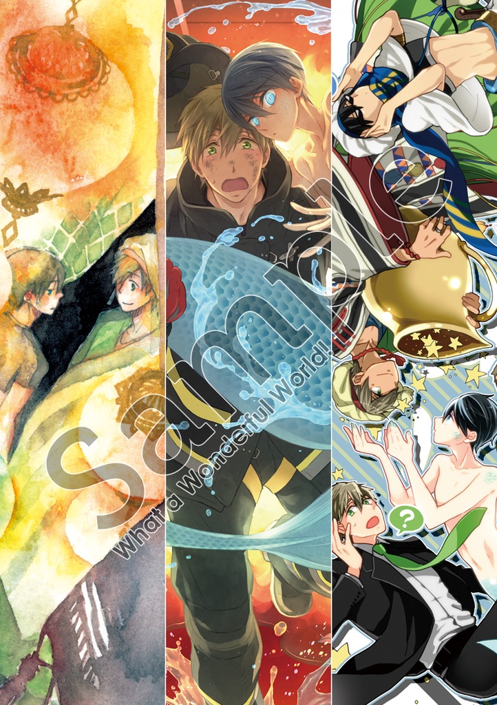 まこはるエンディングパロアンソロ『What a Wonderful World!』