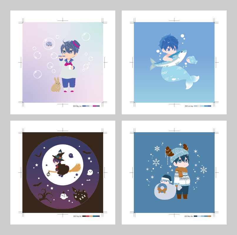 イラスト&カードブック