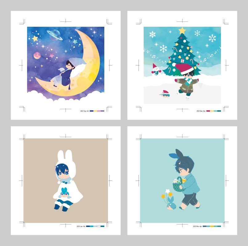 イラスト&カードブック