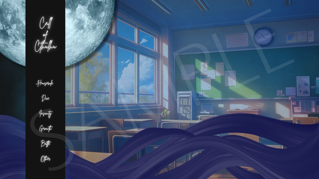 【ココフォリア部屋素材】world🌕5色展開/セット割あり