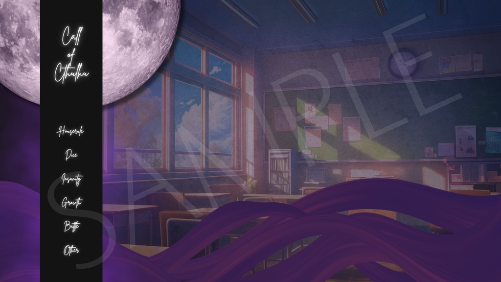 【ココフォリア部屋素材】world🌕5色展開/セット割あり