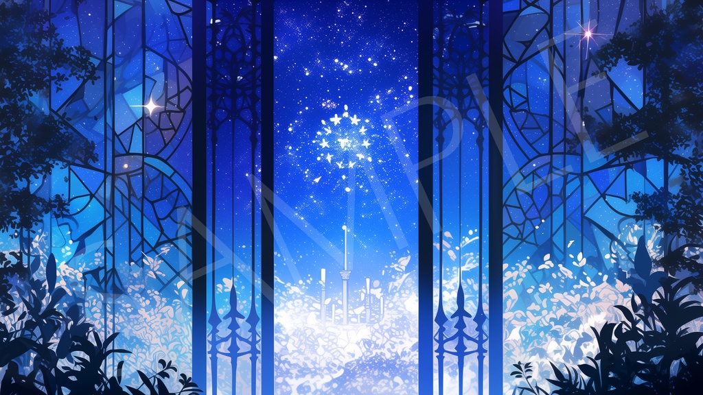 【ココフォリア部屋素材】mysterious garden🌨CoC用ルール差分付