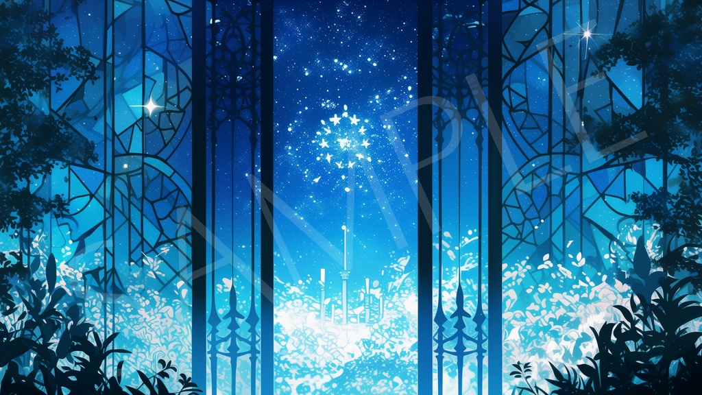 【ココフォリア部屋素材】mysterious garden🌨CoC用ルール差分付