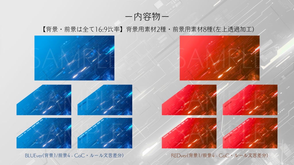 【ココフォリア部屋素材】Cyber💻CoC用ルール差分付