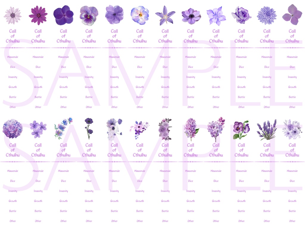 【ココフォリア部屋素材】1000枚超!CoCルールバーおまとめセット