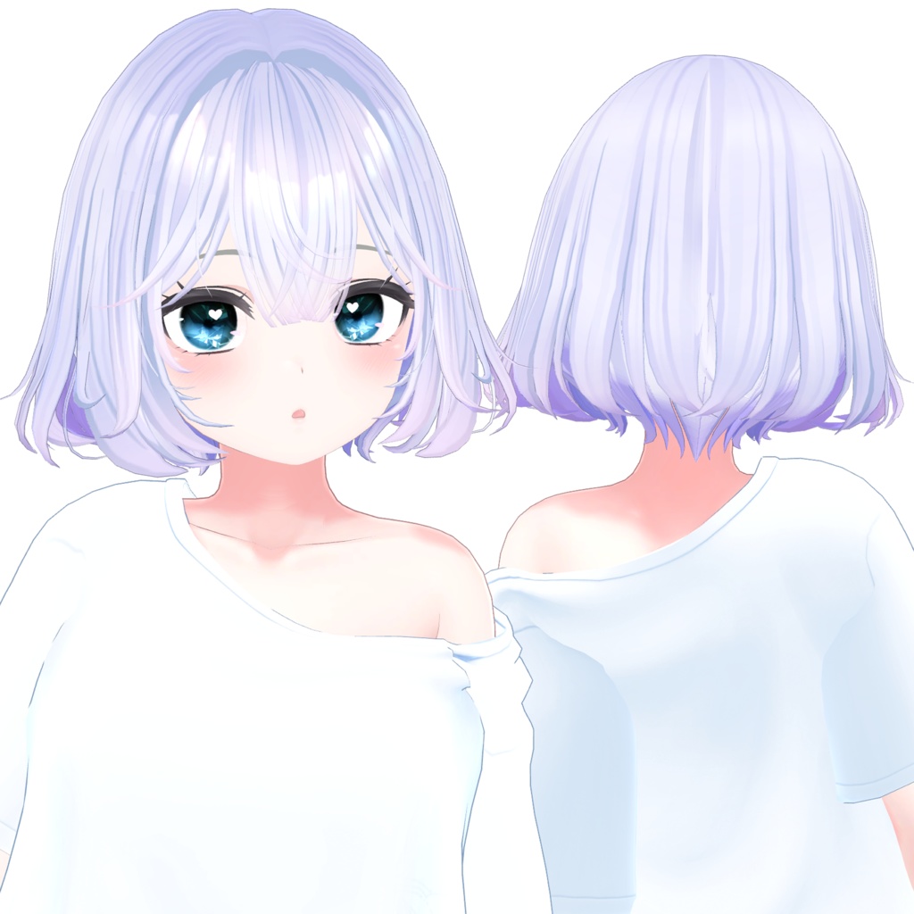 Angel Bob hair (VRC用)
