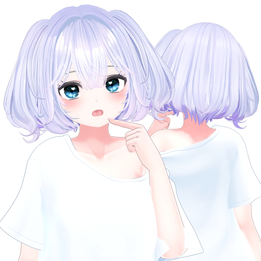 Angel Bob hair (VRC用)