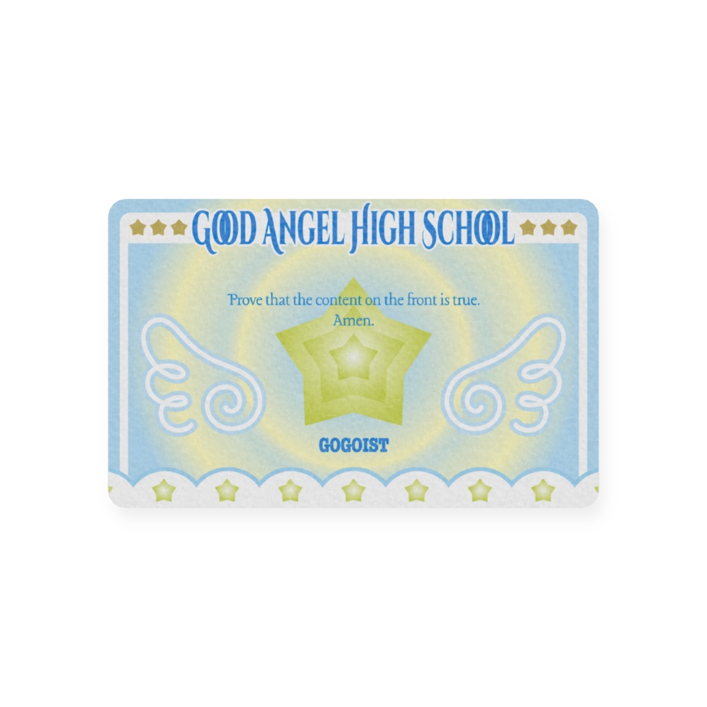 天使 IDカード angel ID card