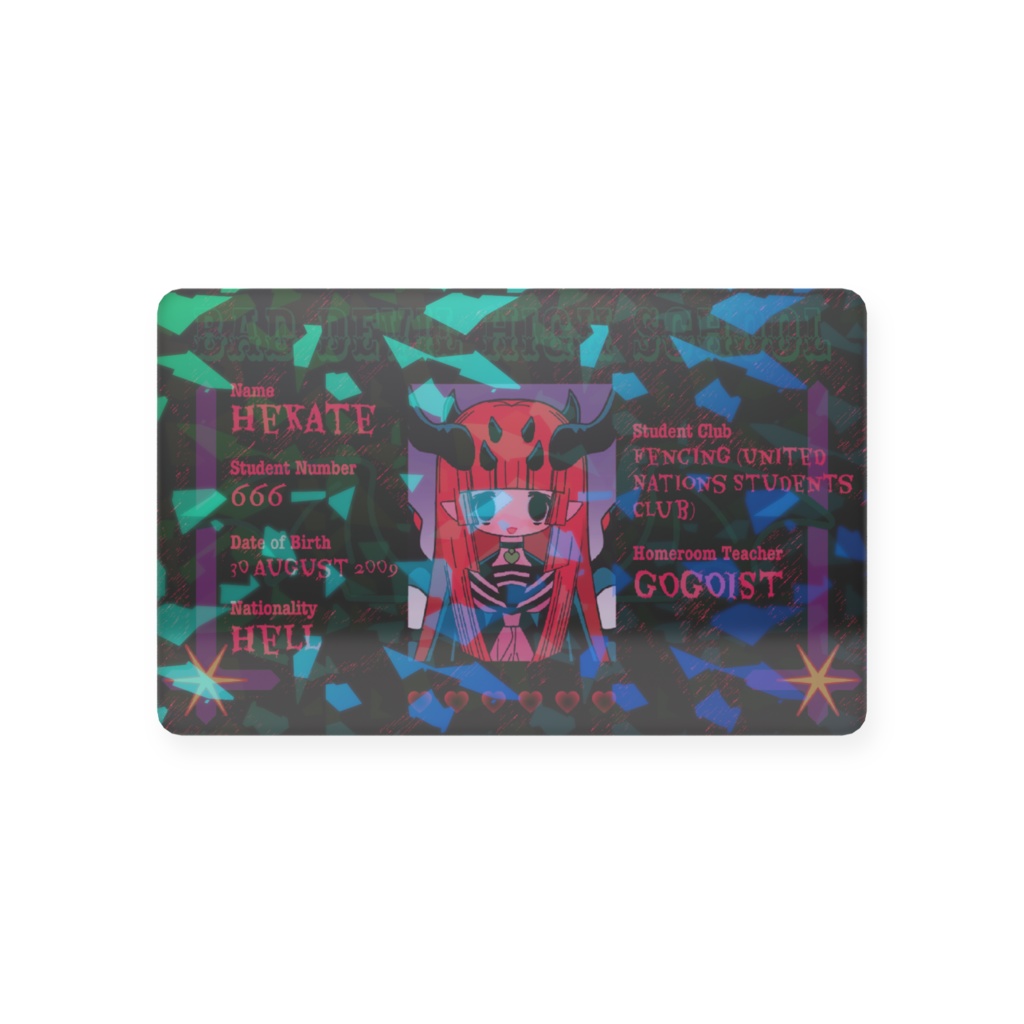 悪魔 IDカード devil ID card