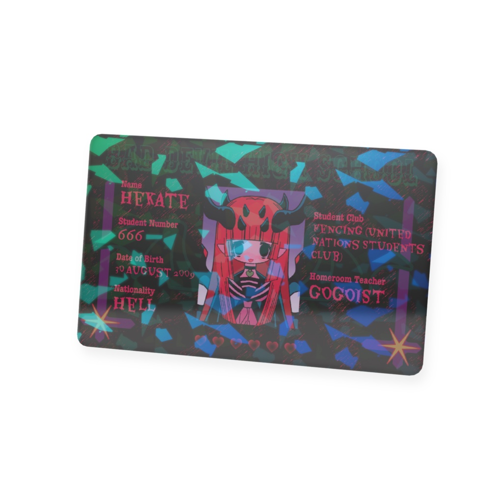 悪魔 IDカード devil ID card